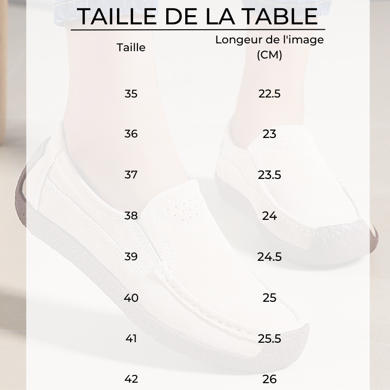 Mode Française’s Avie - Chaussures De Sport Élégantes Et Décontractées en Forme D'escargot en Forme De Haricot