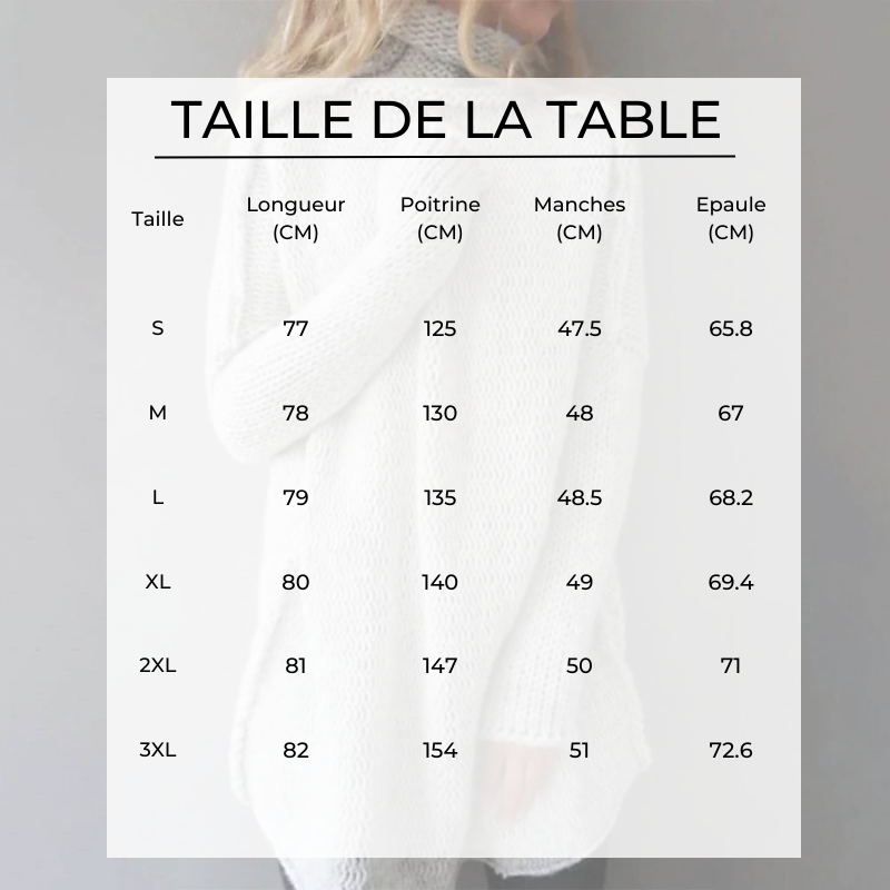 Mode Française’s Jasmine - Pull Gris Confortable