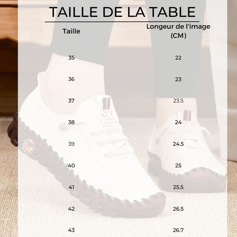 Mode Française’s Rachel - Elégantes Chaussures Orthopédiques | Achetez-en 1, obtenez-en 1 GRATUIT