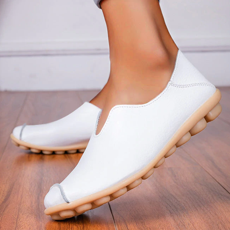 Mode Française’s Sophia - Mocassins Plats Confortables Et Flexibles