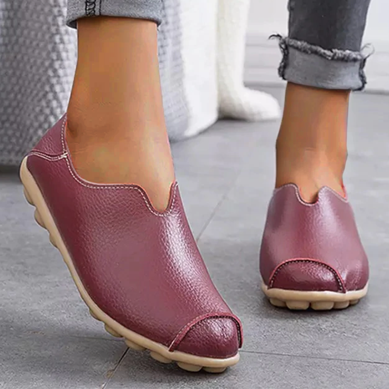 Mode Française’s Sophia - Mocassins Plats Confortables Et Flexibles