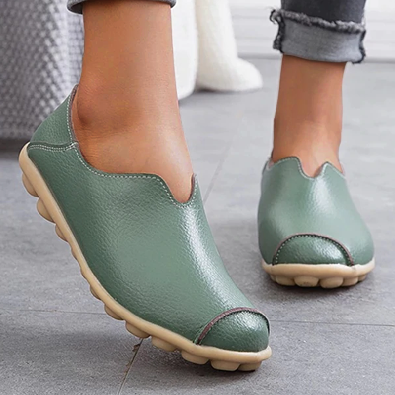 Mode Française’s Sophia - Mocassins Plats Confortables Et Flexibles