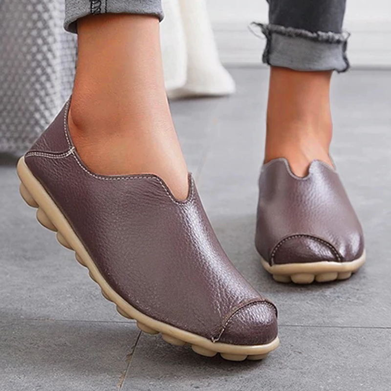 Mode Française’s Sophia - Mocassins Plats Confortables Et Flexibles