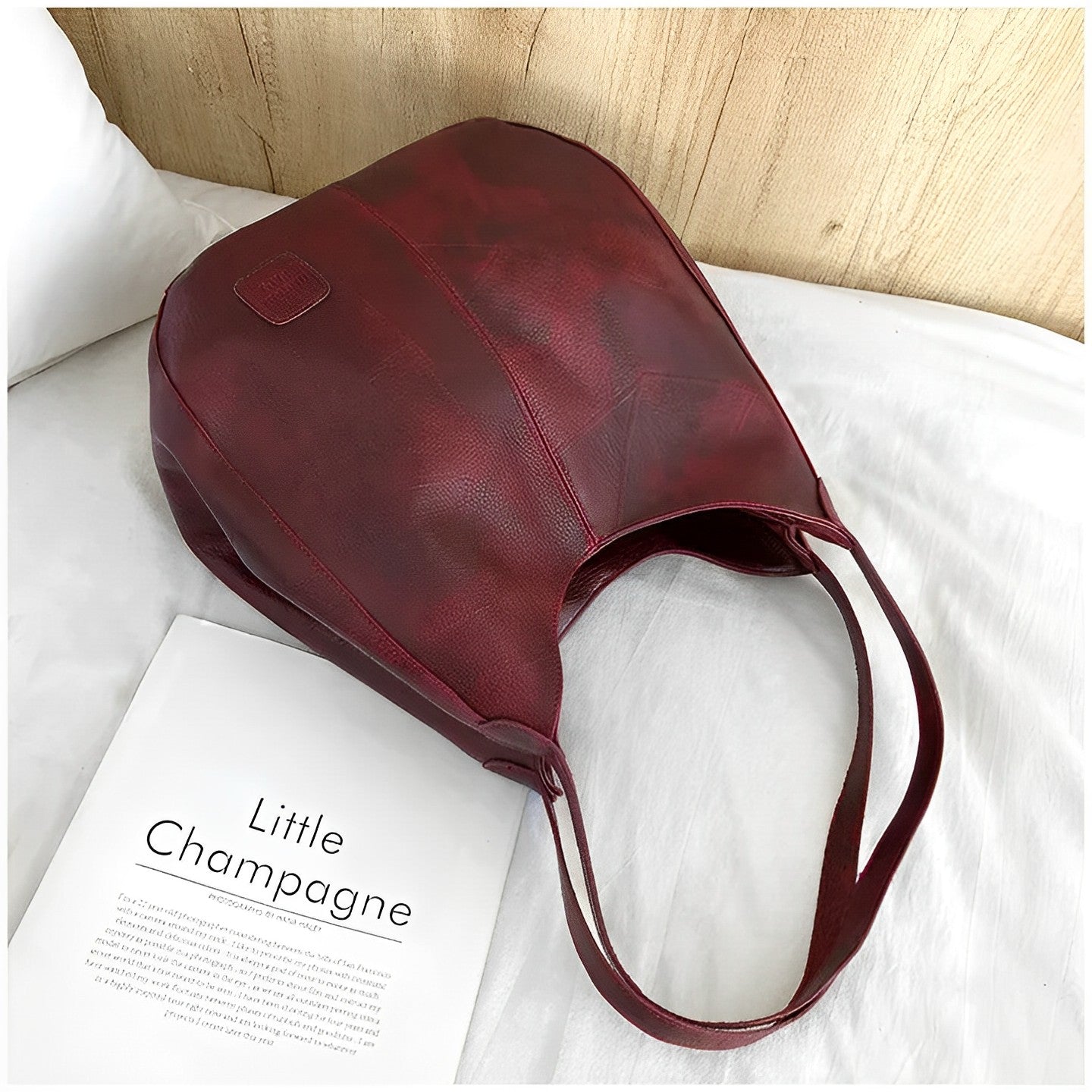 Mode Française’s Catriona - Grand Sac à Bandoulière Rétro pour Femme